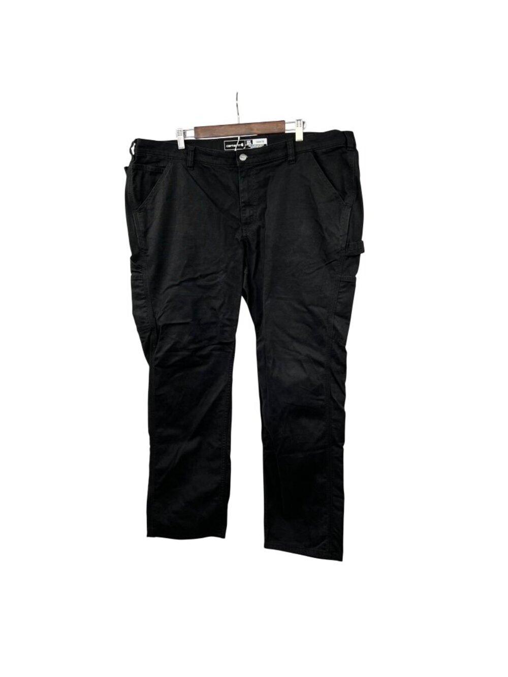 Carhartt Womens Loose Fit Cargo Pants High Rise Black Size 20W